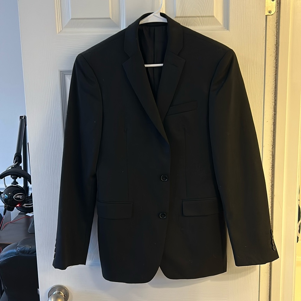 Black Slim Fit Medium Suit Jacket